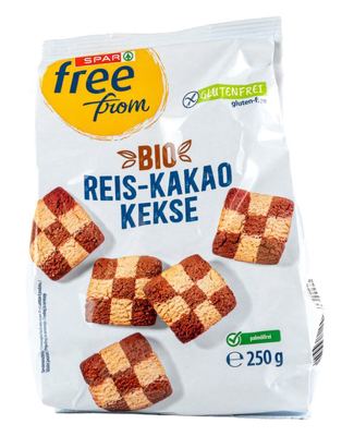 KEKSI FREE FROM RIŽA KAK.250 g