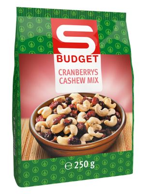 ORAŠ.MIX S BRUS.S BUDGET 250 g