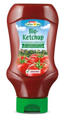 KETCHUP NATUR PUR 550 g