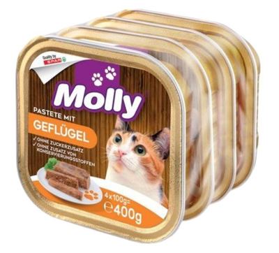 HRANA ZA MAČKE MOLLY 4X100 g