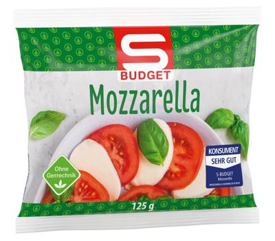 SIR MOZZARELLA S BUDGET 125 g