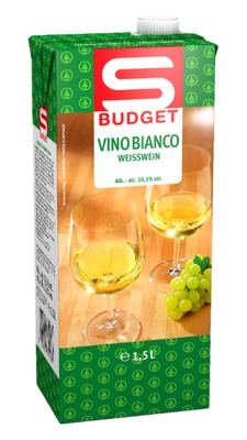 VINO S BUDGET BIJELO 1,5 L