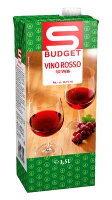 VINO S BUDGET CRNO 1,5 L