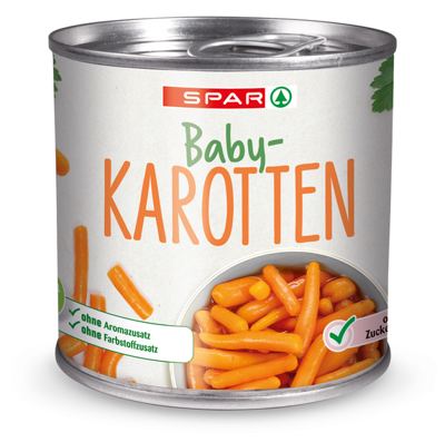 BABY MRKVA SPAR 400 g