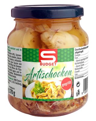 ARTIČOKE S-BUDGET GRILL 280 g
