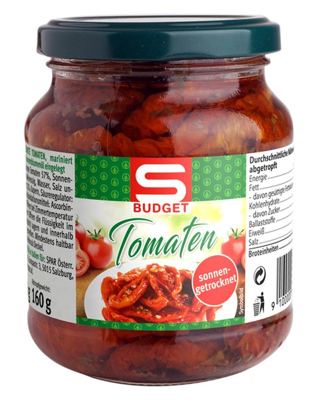 RAJČICA S-BUDGET SUŠENA 280 g