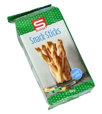 ŠTAPIĆI S-BUDGET SLANI 150 g