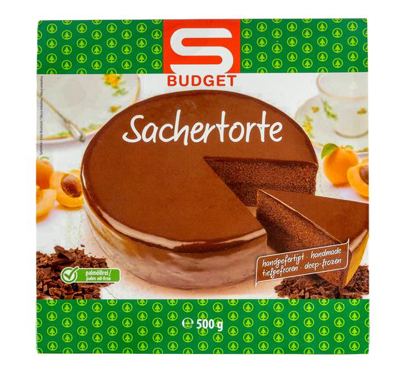 TORTA SACHER S-BUDGET 500 g