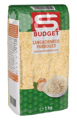 RIŽA S-BUDGET PARBOILED 1 kg