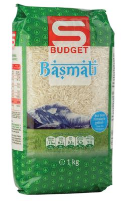 RIŽA S-BUDGET BASMATI 1 kg