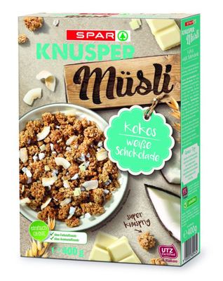MUSLI SPAR HRSKAVI KOKOS 400 g