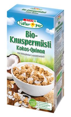 MUSLI N.PUR QUINOA/KOKOS 375 g