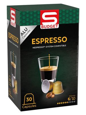 KAPSULE S-BUDGET ESPRESSO156 g