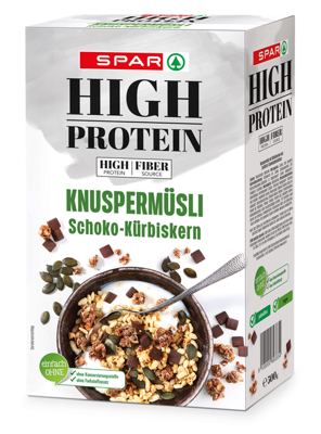 MUSLI SPAR PROT.ČOK.SJEM.500 g