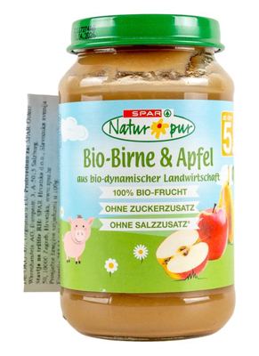 KAŠICA NATUR PUR KRU.JAB.190 g