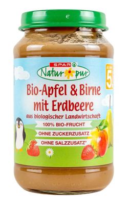 KAŠ.NATUR PUR JAB.KRU.JA.190 g