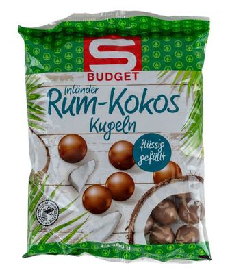 ČOK.DRAŽ.RUM KOKOS SB.300 g