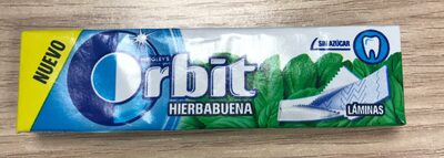 GUME ORBIT SPEARMINT PLOČ. 13 g ATL