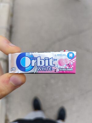 ORBIT DRAŽEJE WHITE BUBBLEMINT 14 g (30)