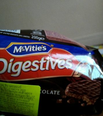KEKS DIGESTIVE TAM.COKO.FLOWPACK 200 G MCVITIE'S