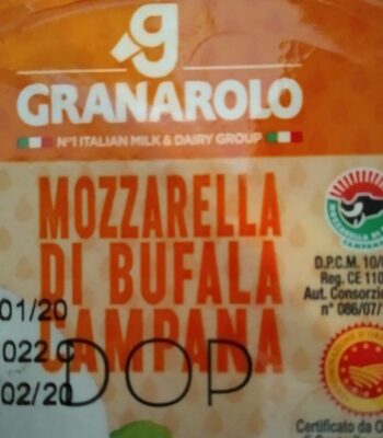 SIR MOZZARELLA BUFALA DOP 125 G GRANAROLO