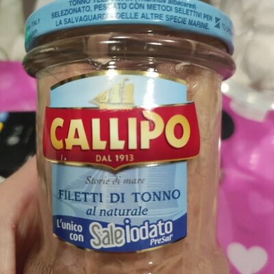TUNJ FILETI NATURALE ST 170g/119g CALLIPO