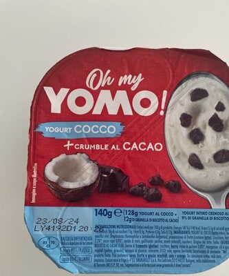JOGURT KOKOS I KAKAO KOMBO 140 G MY YOMO