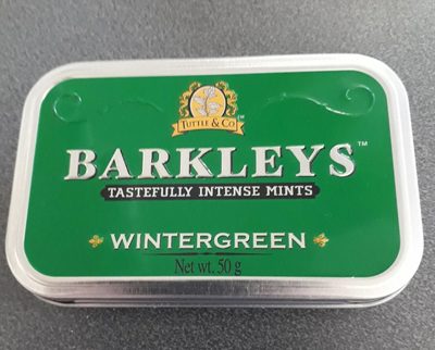 Barkleys bomboni wintergreen 50 g