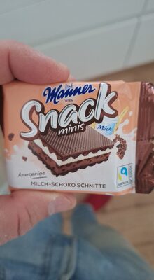 SNACK MINIS ČOK.ML.25 g MANNER