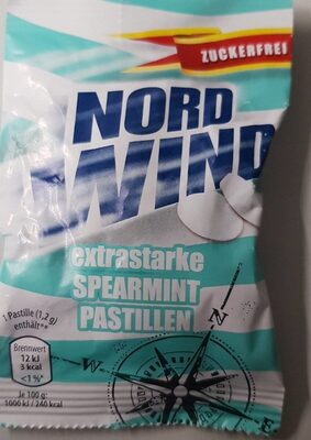 BOMBONI PEZ NORDWIND SPEARMINT 25 g FILI