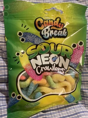 BOMBONE GUMENE SOUR NEON CRAWLERS AF CANDY 100G