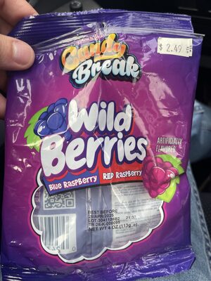 AF CANDY BREAK RED-BLUE BERRIES 100G