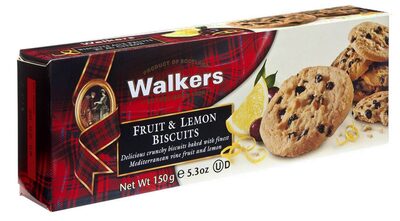 KEKS FRU/LEM COOKIES 150g WALKERS