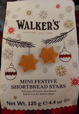 KEKSI FESTIVE STARS WALK.125 g