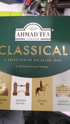 ČAJ CLASSICAL SELECTION 60/1 120GR AHMAD TEA