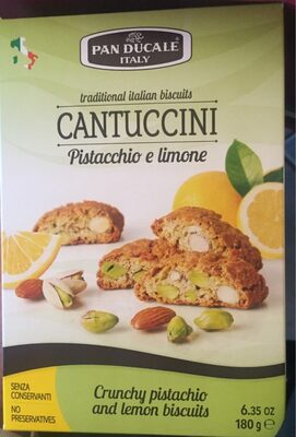 PANDUCALE CANTUCCINI SA PISTACIMA I LIMUNOM 180G