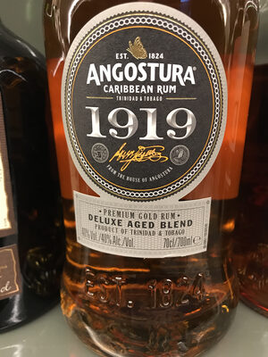 *RUM ANGOSTURA 1919 0.7L -6/1-