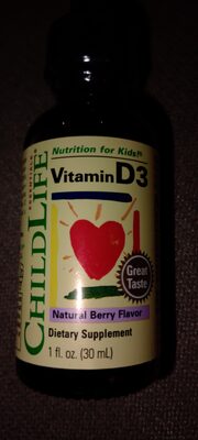 ChildLife Vitamin D3u kapima 29,6 ml