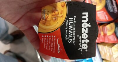 HUMUS PEČENA PAPRIKA 70G MEZETE