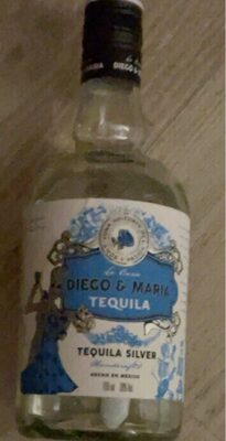 *TEQUILA SILVER LA CASA DIEGO i MARIA 0,7L 38% 6/1