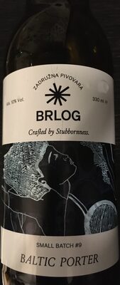 *PIVO BRLOG 0.33L BALTIC -24/1- 10%ALC PORTER TAMNO