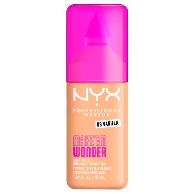 NYX MAKE'EM WONDER tečni puder 08