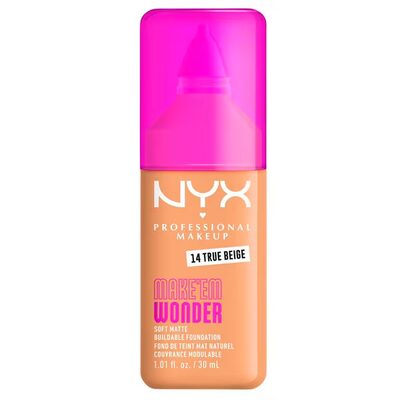 NYX MAKE'EM WONDER tečni puder 14