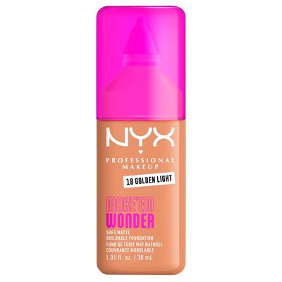 NYX MAKE'EM WONDER tečni puder 18