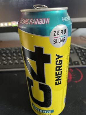 *POLLEO C4 PREWORKOUT 500ML COSMIC RAINBOW -12/1-