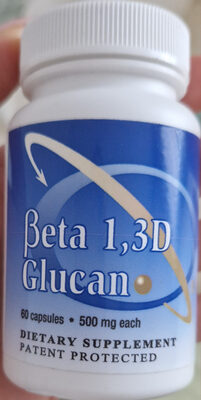 Beta 1,3 D glucan 60 kps x 500 mg