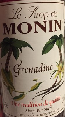 MONIN GRENADINE 0,25 L BOCA