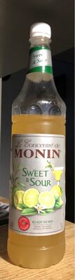 KOKTEL SIRUP MONIN SWEET & SOUR LIMETA LIMUN 1,0 (6)* novo pak.