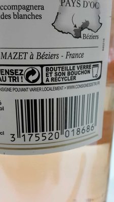VINO ROSE ROCHE MAZET I.G.P. PAYS D'OC 0.75L