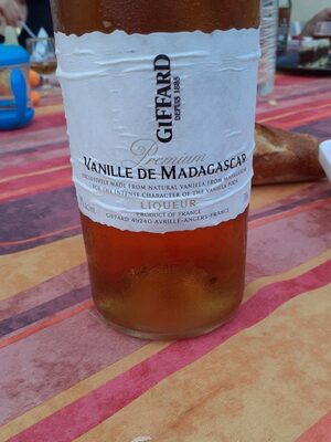 KOKTEL LIKER GIFFARD VANILLE MADAGASKAR 0,70 (6)*